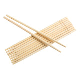 100 Pares Hashi De Bambu Descartável Comida Japonesa