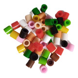 100 Un Anilha De Marcação Canários 3,0 Mm Aberta Colorida