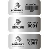 1000 Etiqueta De Patrimônio Controle Ativo Patrimonial 