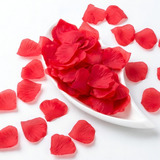 1000 Pétalas De Rosas Artificiais Para Decoração Casamento Cor Vermelha