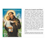 1000 Und Santinho Santo Antônio Oração De Promessa Milheiro