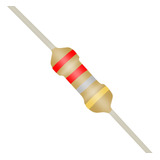 1000 Unidades Resistor 0,22r 5% 1/4w Cr25