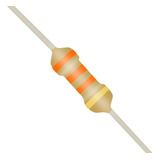 1000 Unidades Resistor 33k 5% 1/4w Cr25