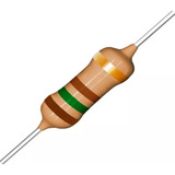 1000pç - Cr25-150r Resistor Carbono 1/4w 5%
