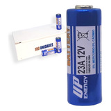 100pcs Pilha Alcalina Bateria 12v A23 Controle Portão Alarme