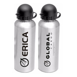 100squeezes Alumínio 500ml Personalizado Tampa Mosquetão