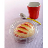 100un Embalagem Pote Doce Redondo 170ml Transparente G640 