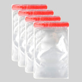100un Saco Embalagem Plástico Transparente Bopp 30x40 C/ Aba