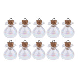 10pcs Mini Container Glass Bottle With Stopper