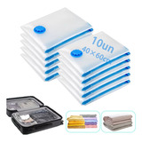 10un Organizadores A Vacuo Vacuum Bag Casa Viagem 40x60cm