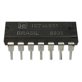 10x Circuito Integrado Ic74ls51 ( 74ls51 )