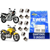 10x Trava Chaveta Válvula Honda Cbx 250 Tornado Cb300 Xre300