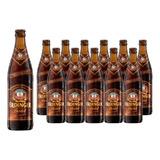 12 Cerveja Importada Escura Erdinger Dunkel 500ml - Alemanha