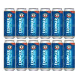 12 Erdinger Alkoholfrei Sem Álcool - Lata 500ml - Alemanhã