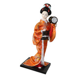 12 Polegadas Vintage Quimono Japonês Gueixa Boneca Figura
