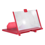 12 Tela Lupa Lupa-3d Hd Telefone Móvel Projetor Vermelho