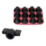 12 Travas Chuteira Futebol Campo Nylon Borracha Universal