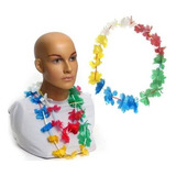 120 Unidades Colar Havaiano Plastico Atacado Carnaval Lual