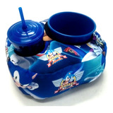 15 Kits Almofadas Pipoca Cinema Sonic Lembrança