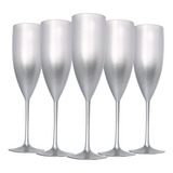 15 Taças Champanhe Acrílico Degrade 160ml Natal Festas Drink