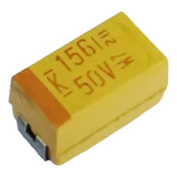 15uf 50v (40 Unidades) Capacitor Tantalo 15uf 50v 7.3x4.3mm