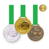 180 Medalha Metal 29mm Honra Ao Mérito Ouro Prata Bronze 