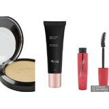  1base Matte+1pó Matte Hd + 1rímel+1 Lápis Max Love