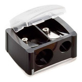 1un Apontador Duplo Para Lapis De Maquiagem Macrilan Make Up
