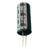 1x Capacitor Eletrolitico 470uf/200v 105º 18x40mm Chongx