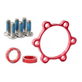 2 Adaptador De Conversão De Cubo De Reforço 5mm Vermelho
