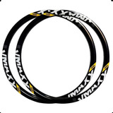 2 Aros Vmaxx Lt Folha 26/36 Furos Preto Para Disco Vzan