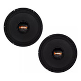 2 Auto Falante Magnum Woofer Trio 12'' 250w Rms Medio 4/8ohm