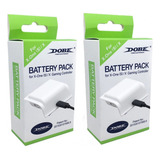 2 Baterias Branca Cabo Controle Xbox One S/x Charge Play Kit