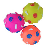 2 Bolas Bolinhas Pet Cães Cachorros Poodle Microtoy Shitzu Cor Colorida