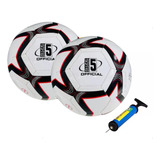 2 Bolas Capotão Futebol Campo Infantil Tam. Oficial + Brinde