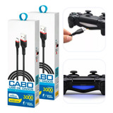 2 Cabo 3m Carregar Controle Para Ps4 Com Filtro Envio Rápido