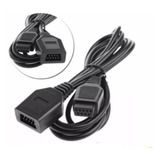 2 Cabos Extensor Para Controle De Mega Drive - Cabo 1.80