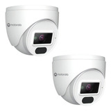 2 Câmera Segurança Motorola Ip Poe 1080p Full Hd Mtidm022603