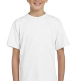 2 Camiseta Infantil Branca Lisa Basica Menino Menina Atacado