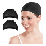 2 Cap Touca Para Prender Cabelos Antes Da Wig Peruca Lace
