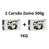 2 Carvão De Coco Zomo Para Narguile 500g Hexagonal - 1kg 