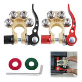 2 Conector Terminal Bateria Dourado Bateria C/ Engate Rápido Carro Par