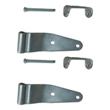 2 Conjunto Dobradiça Reboque Trailer Motorhome Maleiro