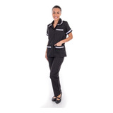 2 Conjuntos Uniforme Doméstica Copeira Faxineira Babá - 