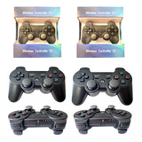 2 Controles Sem Fio Wireless Joystick Compatível Com Ps3