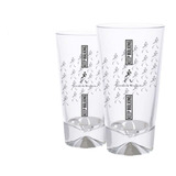 2 Copos Johnnie Walker P/ Drinks Caipirinha Batidas Original