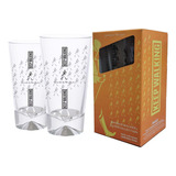 2 Copos Johnnie Walker P/ Whisky Com Água De Coco Energético