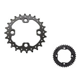 2 Coroa Shimano Slx 2x10 10v 38t E 24t M675 Bcd 104 64mm