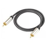 2 Digital Coaxial, 1 Rca Macho Para 1 Rca Macho Banhado A