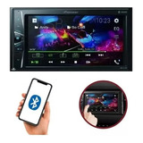 2 Din Pioneer Dmh-g 228bt Tela 6,2 Pol Bluetooth Usb Midia